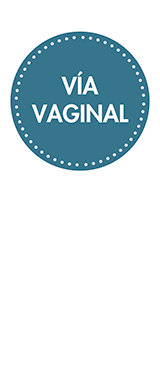 Cápsulas vía vaginal